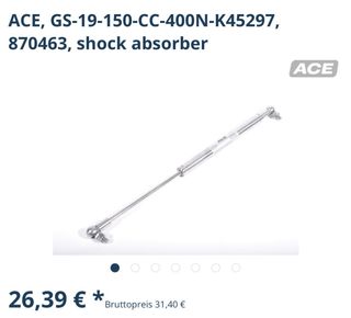 Amortiguador Protempo Alta Presión