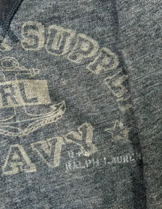 Sudadera Denim& Supply Ralph Lauren Gris Vintage L