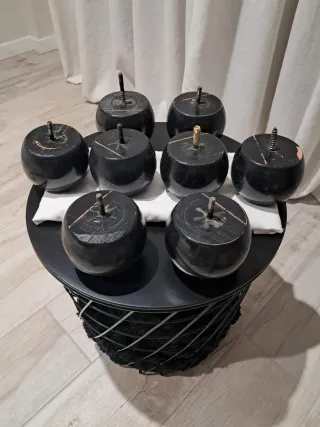 Patas de sofá de madera maciza Dispongo de 8