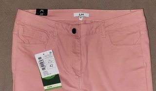 Calções La Halle Rosa Slim - Tamanho 40