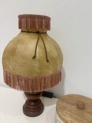 Lámpara de mesa vintage años 70