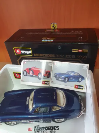 Mercedes Benz 300 SL Bburago scala da 1/18