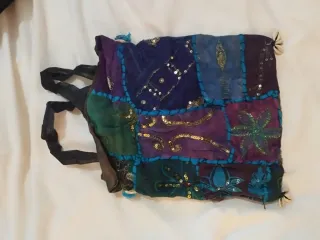 Bolso boho hippie vintage bordado