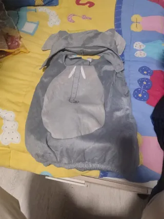 Disfraz de elefante para bebé talla 4 a 6 años