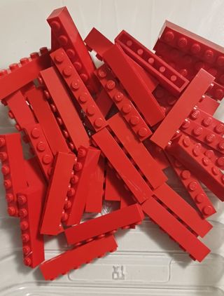 40 Pezzi Lego 3009 Rosso