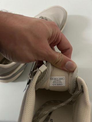 Zapatillas Oysho Ortholite X25 Talla 39