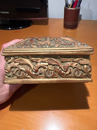 Caja joyero decorada