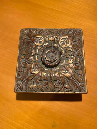 Caja joyero decorada