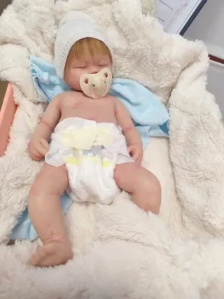 Reborn Silicona Niño