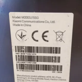 Xiaomi Redmi Note 9 NFC Azul Marino