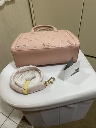 Borsa Love Moschino Rosa Cuori