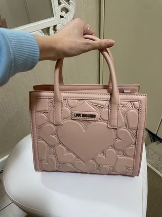 Borsa Love Moschino Rosa Cuori