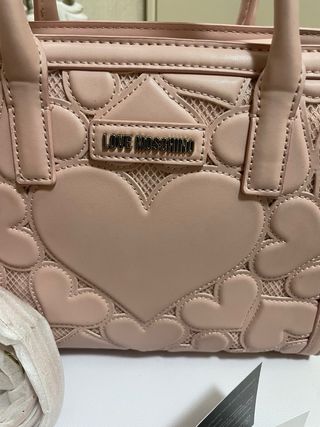 Borsa Love Moschino Rosa Cuori