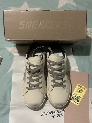 Golden Goose Superstar Beige/Blanco