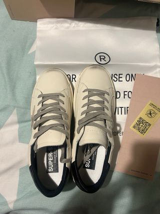 Golden Goose Superstar Beige/Blanco