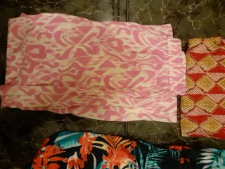 4 Pantalones Anchos Elásticos Talla XXL