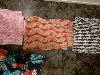 4 Pantalones Anchos Elásticos Talla XXL