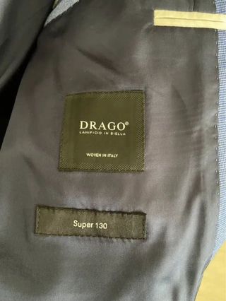 Traje de Graduación Hugo Boss Super 130 Drago Azul