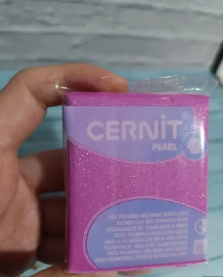 2x Bloques Arcilla Polimérica Cernit Pearl