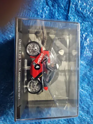 Miniatura Derbi 125 Twin Ángel Nieto 1971
