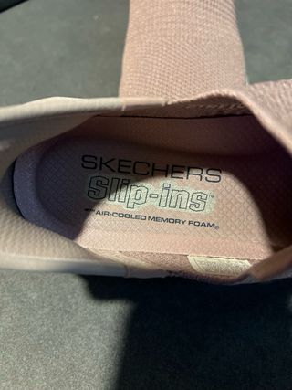 Zapatillas Skechers Mujer Rosa y Blanco