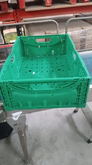 Caja verde plastico ifco