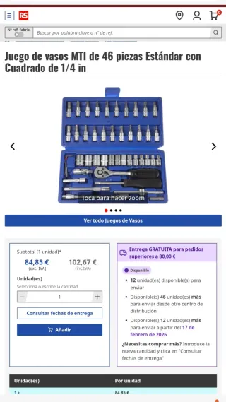 Lote de herramientas