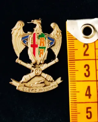 Spilla Fratelli Lorioli Aquila Cannoni Celere Avva