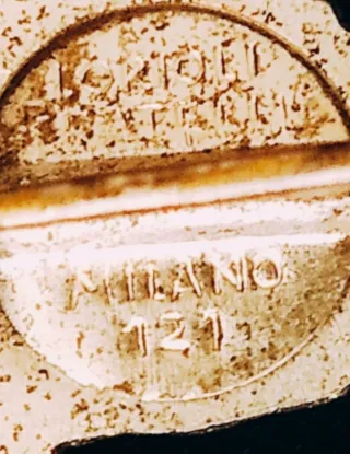 Spilla Fratelli Lorioli Aquila Cannoni Celere Avva