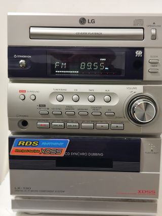 Stereo LG LX-130 RDS con telecomando