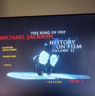 DVD Michael Jackson History on Film Vol. II