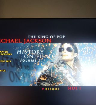 DVD Michael Jackson History on Film Vol. II