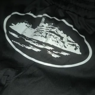 Pantalón Corto Corteiz Negro