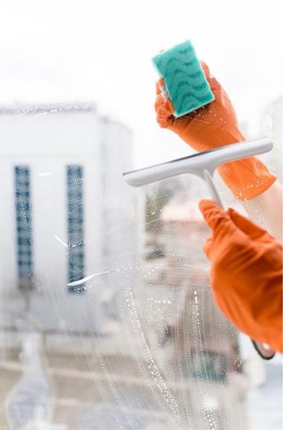 Chica Responsable Ofrece Servicio de Limpieza