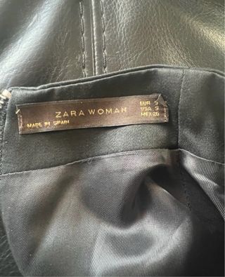 Tubino nero lana Zara S