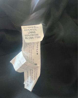 Tubino nero lana Zara S