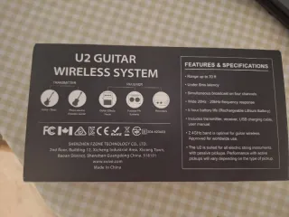 Inalámbrico Xvive U2 Guitarra Electrica