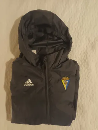 Cortavientos Impermeable Cadiz C.F. Adidas niño