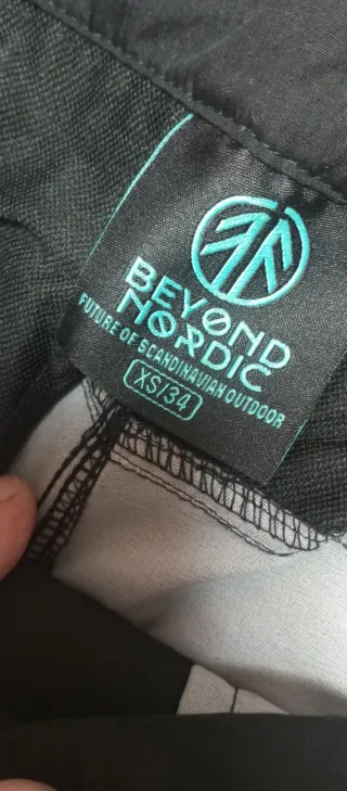 Pantalón Mujer Beyond Nordic Negro Nuevo