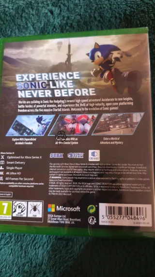 Sonic Frontiers Xbox Precintado