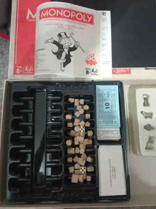 Monopoly Edición 80 Aniversario 1935-2015