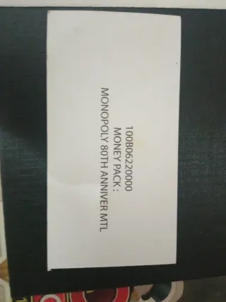 Monopoly Edición 80 Aniversario 1935-2015