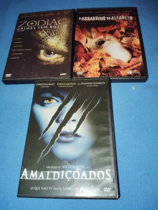 DVDs Vários Filmes Usados