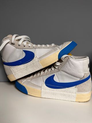 Nike Blazer Mid 77 Pro Club Azul Blanco