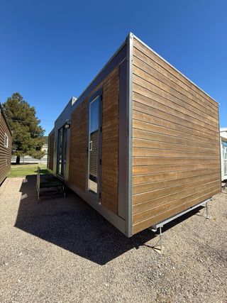Casa prefabricada moderna como una vivienda