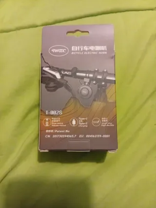 Bocina Eléctrica Bicicleta TWOC T-002S 100dB