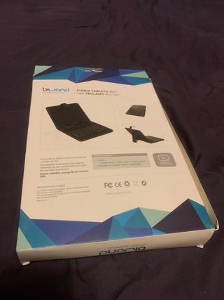 Funda Tablet 10,1 con Teclado USB