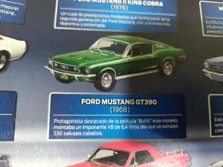 Ford Mustang GT390 (1968) y Shelby GT350R (2016)