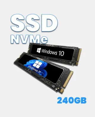 SSD NVme con Windows 11 incluido