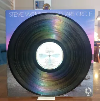 Vinilo Stevie Wonder In Square Circle 1985